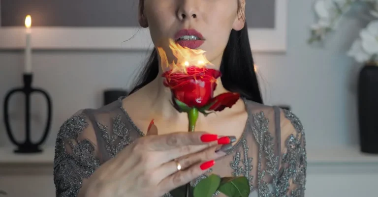 The Meaning And Symbolism Of A Burning Rose