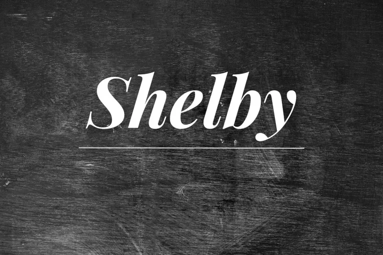 Shelby Name Meaning And Origin