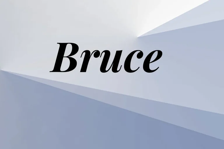 The Spiritual Meaning Of The Name Bruce
