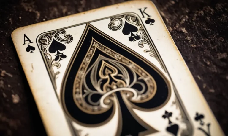 The Spiritual Meaning And Symbolism Of The Ace Of Spades