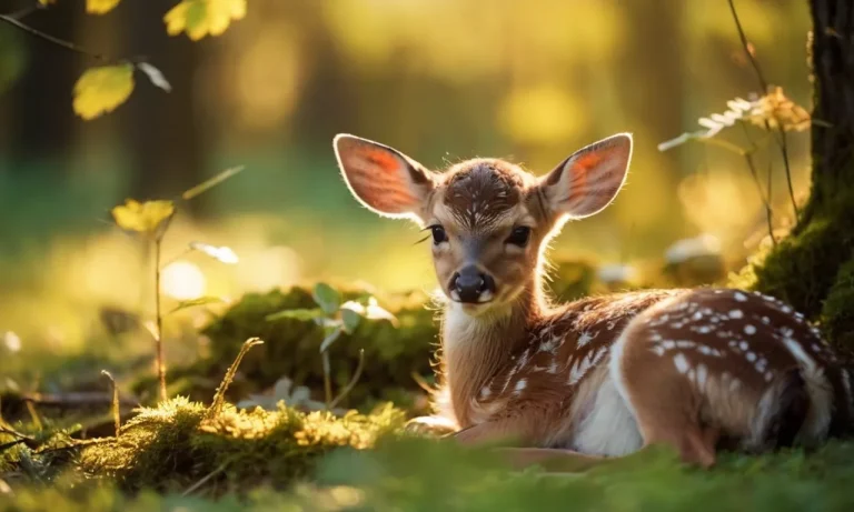 The Spiritual Meaning And Symbolism Of Seeing A Baby Deer