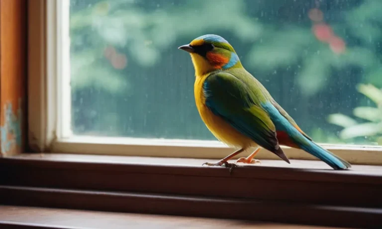 Bird Sitting On A Windowsill: Spiritual Meaning & Symbolism