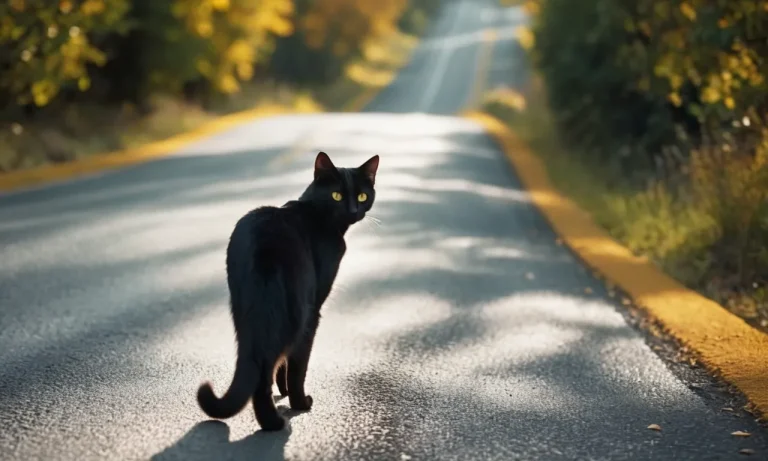 What Does It Mean Spiritually If A Black Cat Crosses Your Path While Driving?