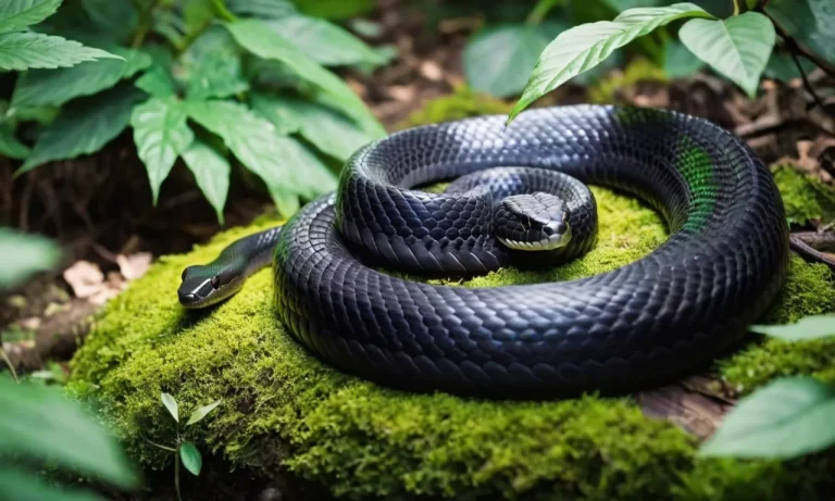 The Spiritual Meaning And Symbolism Of Black Snakes