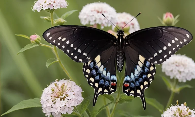 The Spiritual Meaning And Symbolism Of Black Swallowtail Butterflies