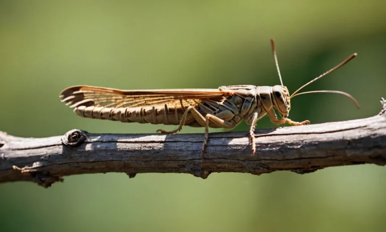 The Spiritual Meaning And Symbolism Of Brown Locusts