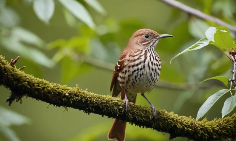 The Spiritual Meaning And Symbolism Of The Brown Thrasher