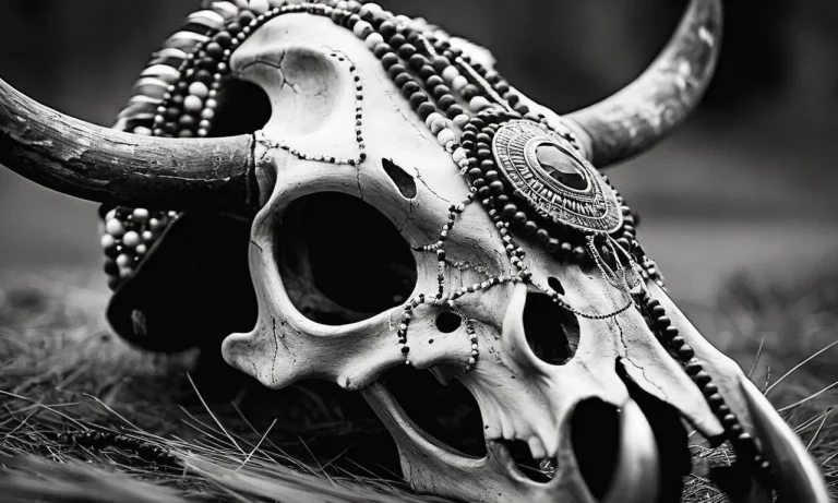 The Spiritual Meaning And Symbolism Of Bull Skulls