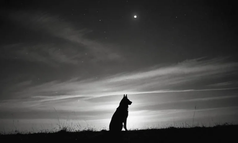 Dog Crying At Night: The Spiritual Meaning Behind Your Four-Legged Friend’S Nighttime Noises