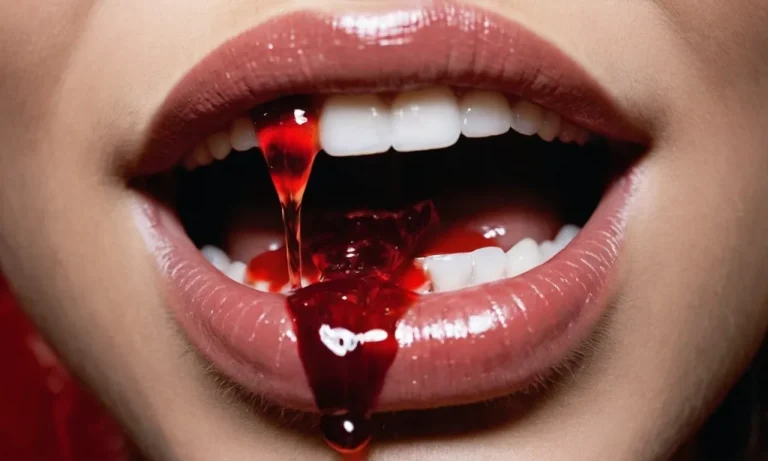 What Does It Mean Spiritually If You Dream Of Blood Coming Out Of Your Mouth?