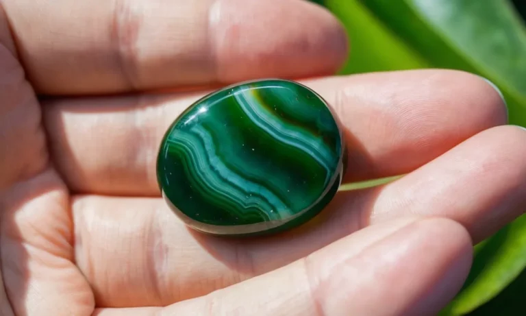 The Spiritual Meaning And Healing Properties Of Green Agate