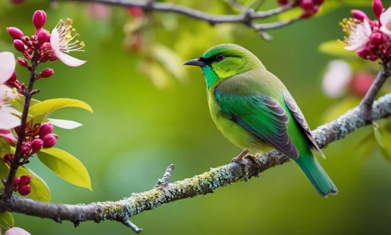 The Deeper Meaning Behind Seeing A Green Bird – Exploring Symbolism And Spiritual Significance