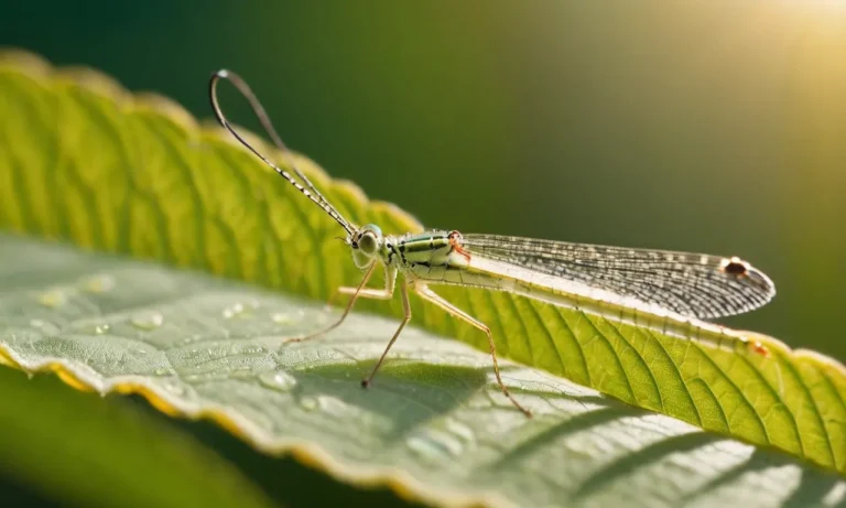 The Spiritual Meaning And Symbolism Of Green Lacewings