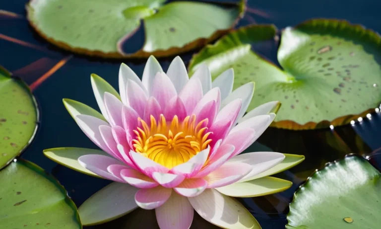 The Spiritual Meaning And Symbolism Of Lily Pads