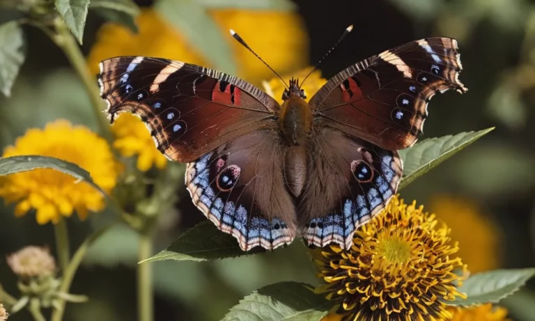 The Spiritual Meaning And Symbolism Of The Mourning Cloak Butterfly
