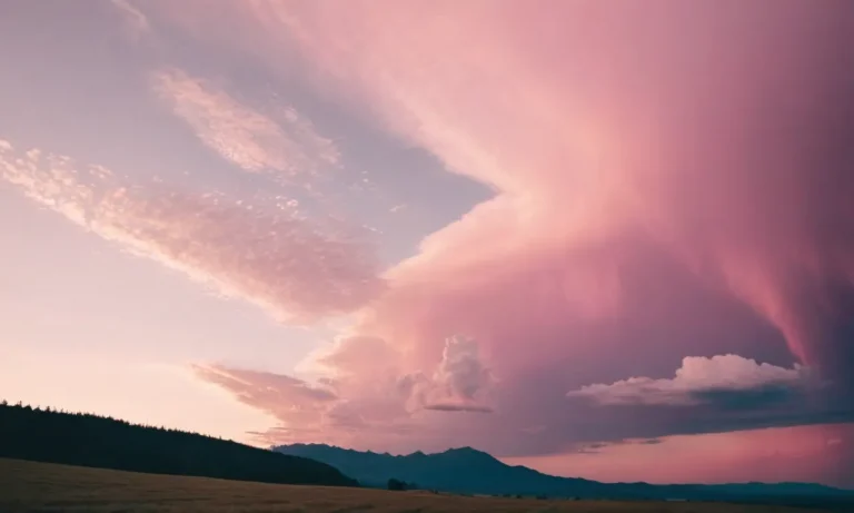 The Spiritual Meaning And Symbolism Of Pink Skies