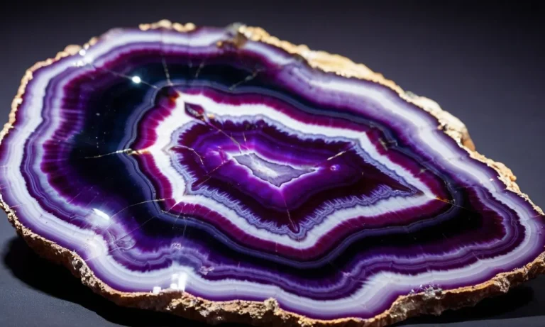 The Spiritual Meaning And Healing Properties Of Purple Agate