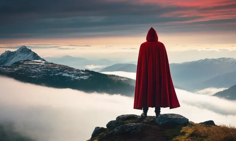 The Spiritual Meaning And Symbolism Of The Red Cloak