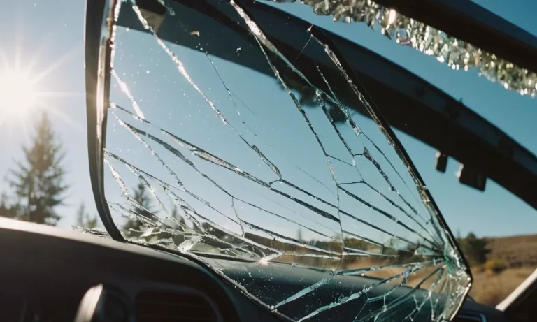 The Spiritual Meaning Of A Rock Hitting Your Windshield