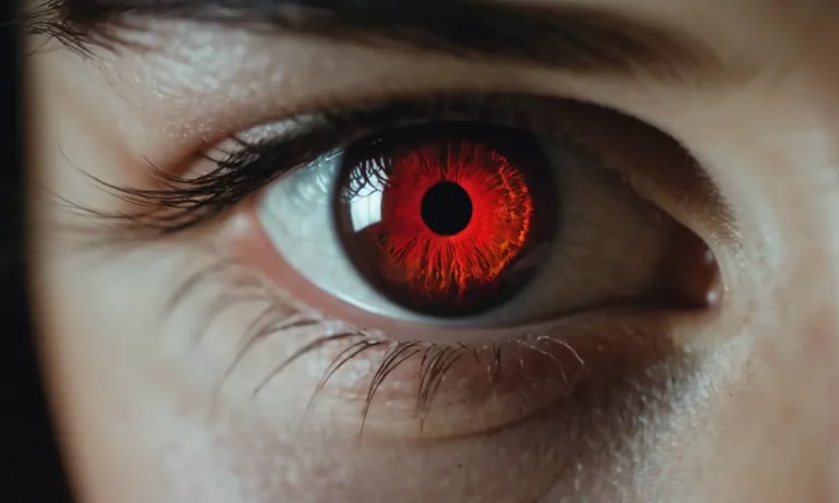 Seeing Red Eyes: The Surprising Spiritual Meaning