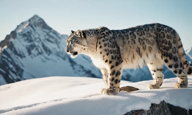 The Spiritual Meaning And Symbolism Of The Snow Leopard
