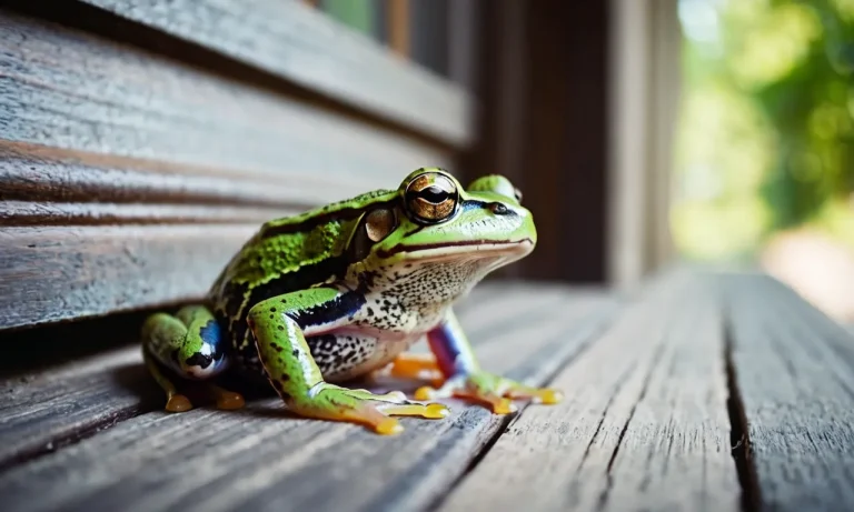 The Spiritual Meaning Of A Frog At Your Front Door