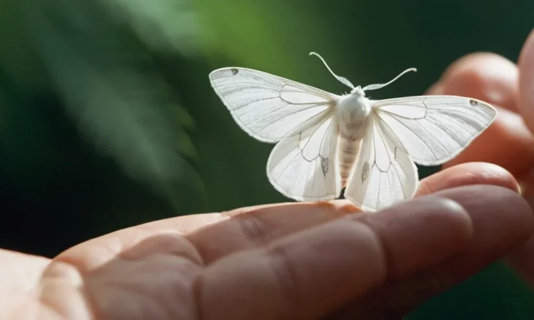 The Spiritual Meaning Of A Moth Landing On You