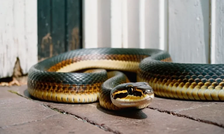 The Spiritual Meaning Of A Snake At Your Front Door
