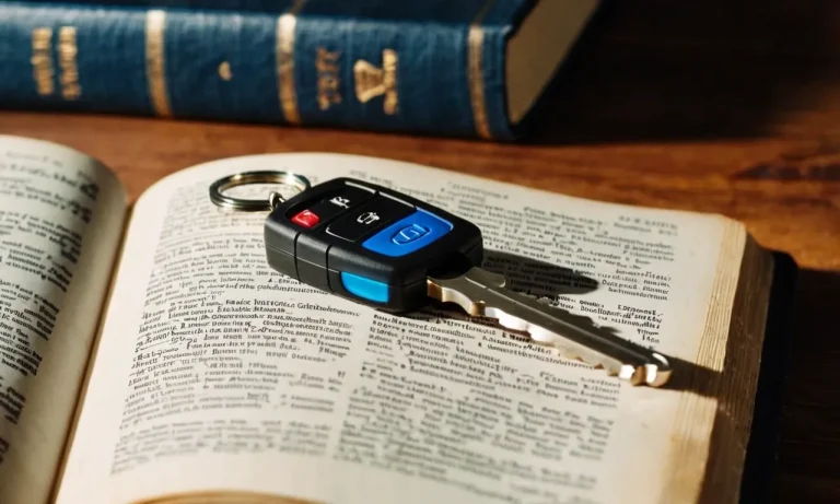 The Spiritual Meaning Of Car Keys In Dreams