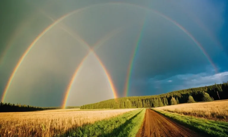 The Spiritual Meaning Of Seeing A Double Rainbow