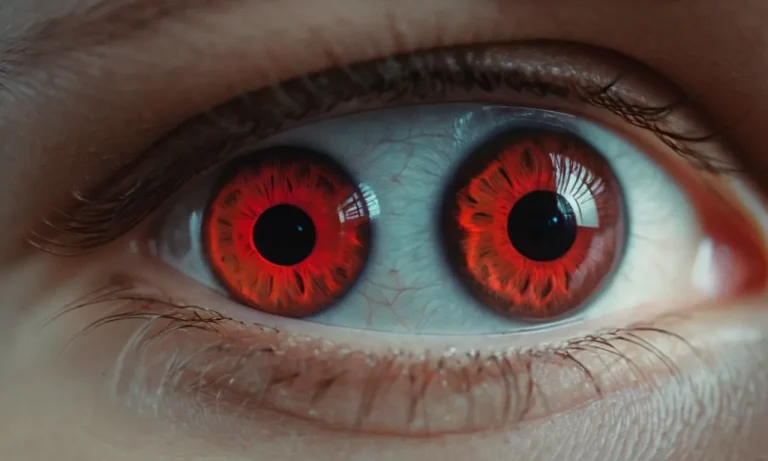 The Scientific Explanations Behind Red Eye In Photos