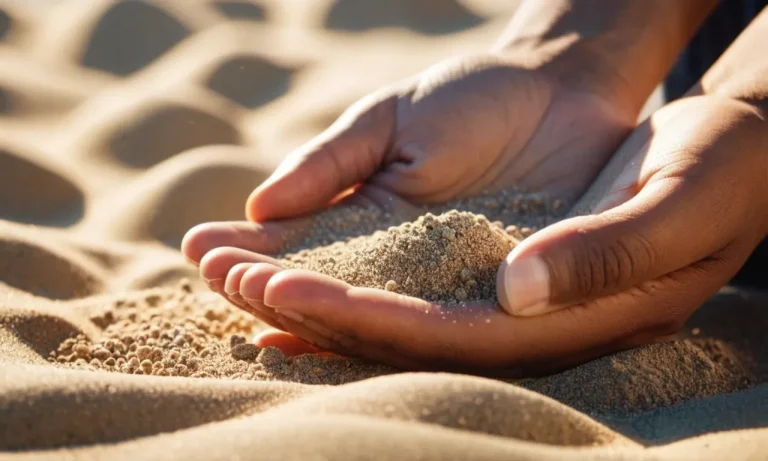 What Does Sand Symbolize Spiritually In Dreams?