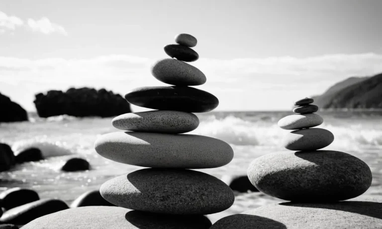 The Spiritual Meaning And Symbolism Of Stacked Rocks