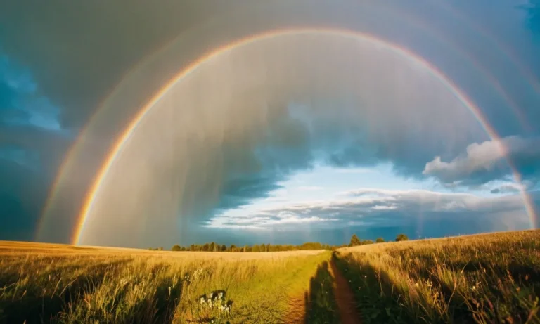 The Spiritual Meaning And Symbolism Of An Upside Down Rainbow
