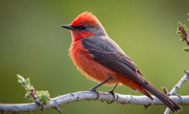 The Spiritual Meaning And Symbolism Of The Vermilion Flycatcher