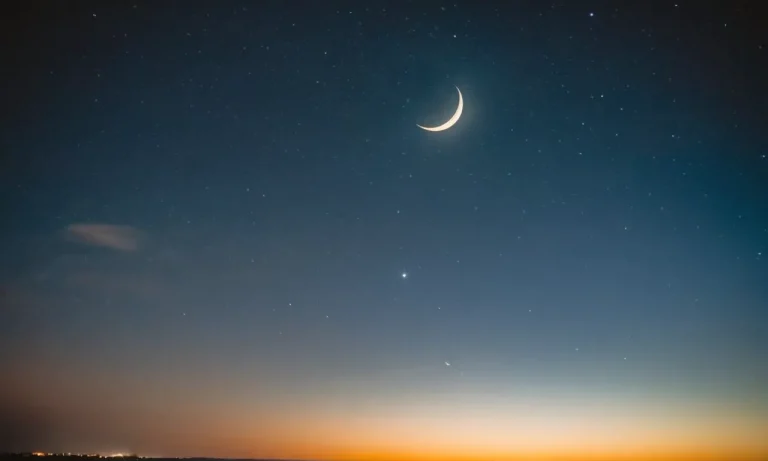 The Spiritual Meaning And Symbolism Of The Waxing Crescent Moon