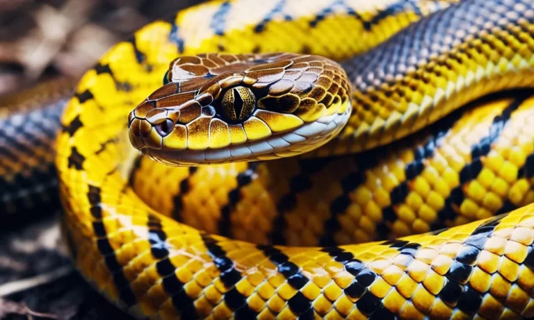 The Spiritual Meaning Of Yellow Snakes